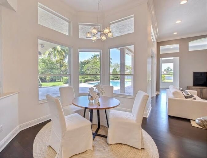 South Florida Home Staging - Breakfast Area